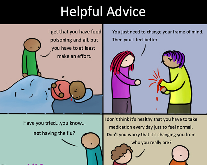 Helpful Advice infographic